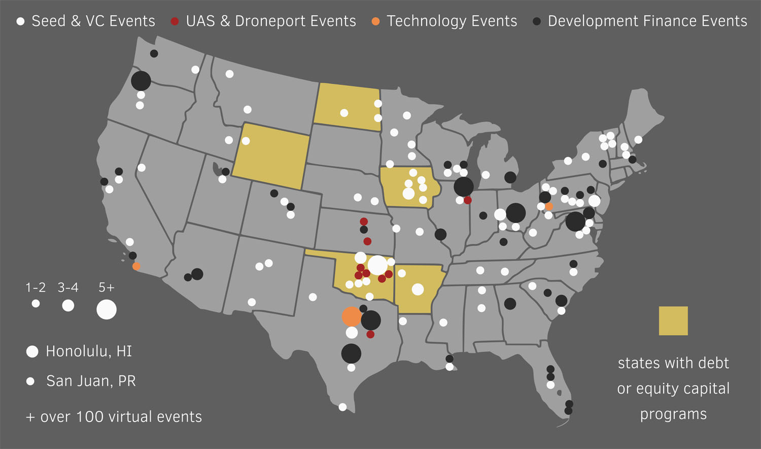 Events map